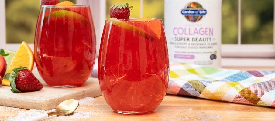 Fruit Punch Mocktail