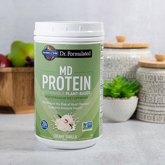 md plant based protein