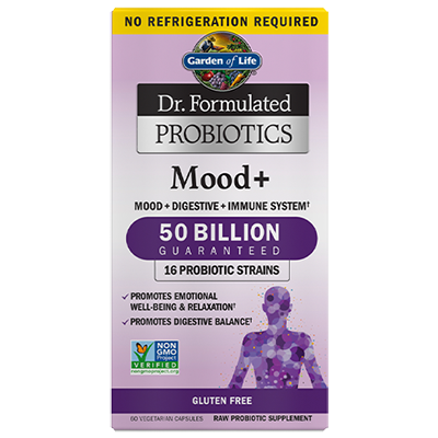 garden of life dr. formulated mood+ probiotic