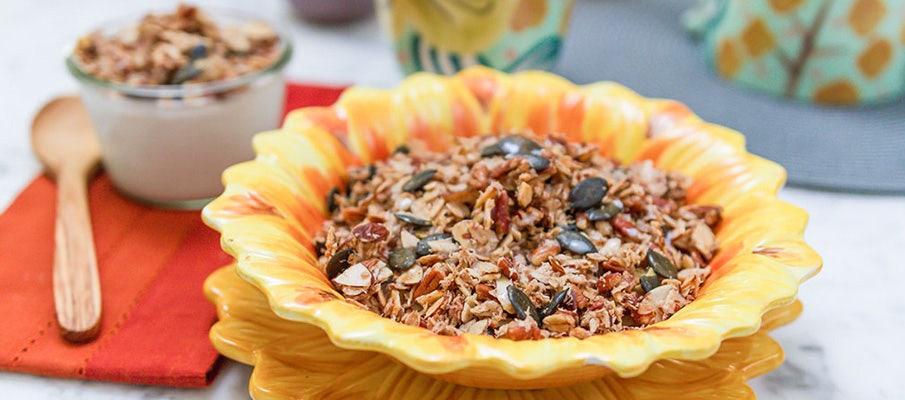 gluten free pumpkin granola