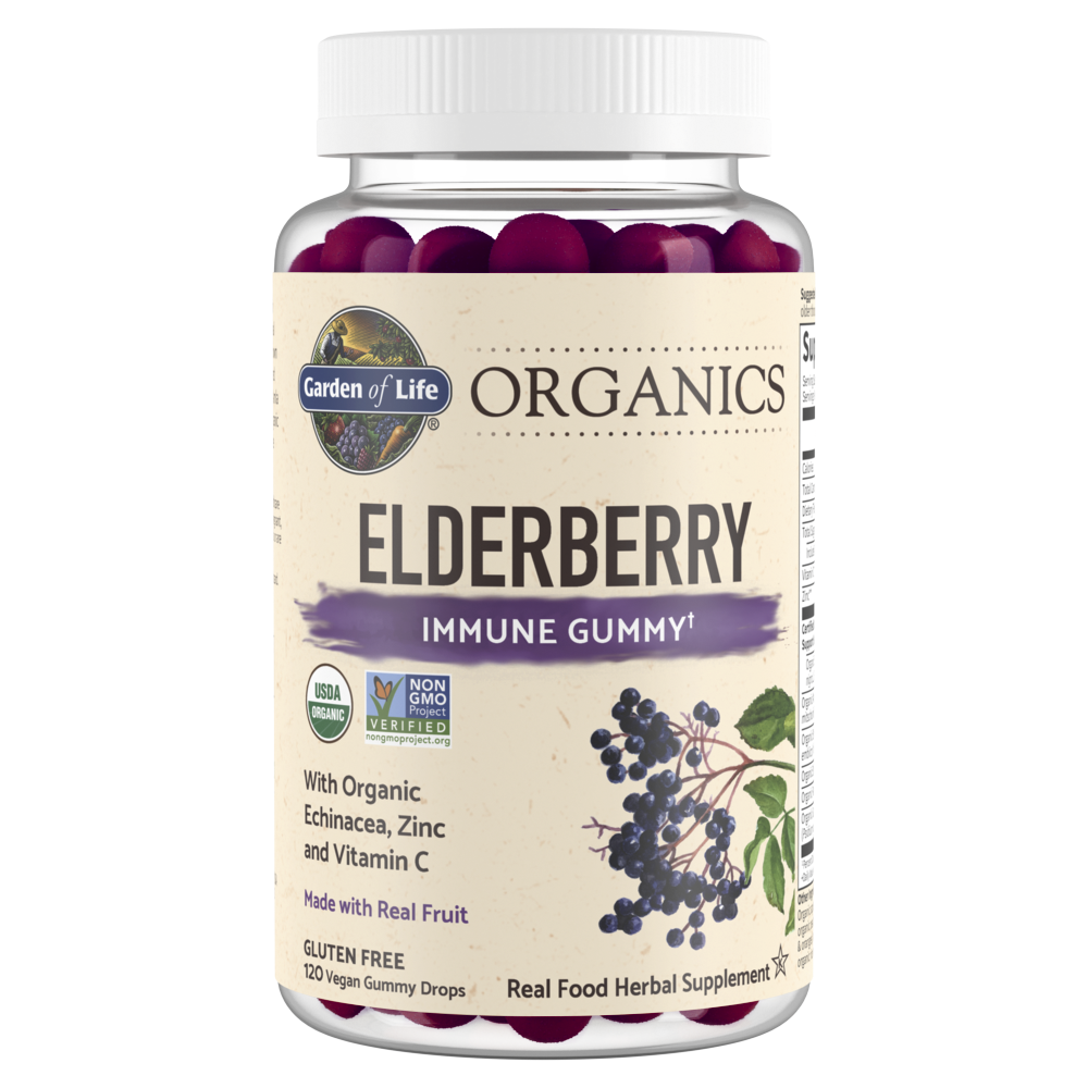 Organics Gummies elderberry