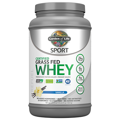 garden of life sport performance whey protein vanilla