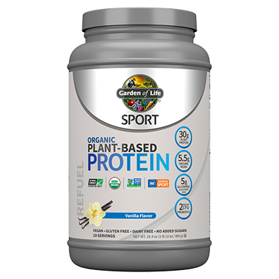 garden of life sport plant-based vanilla