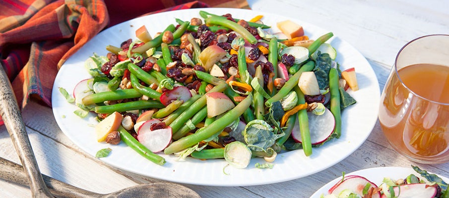 Green Bean & Brussels Sprouts Salad