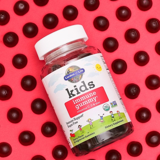 kids immune gummies cherry flavor