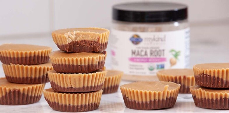 peanut butter maca cups