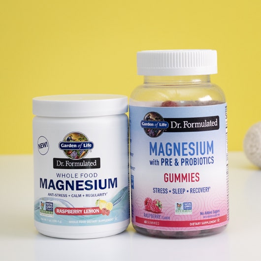 dr. formulated magnesium gummies and powder