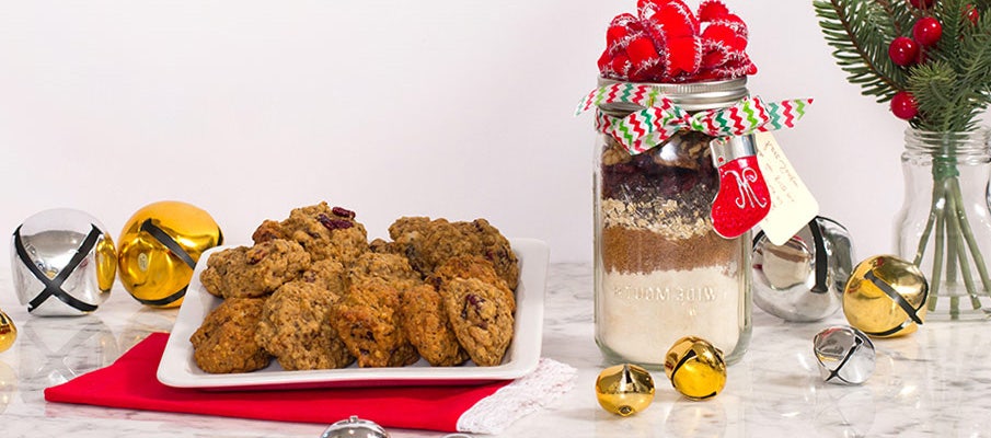 diy mason jar cookies