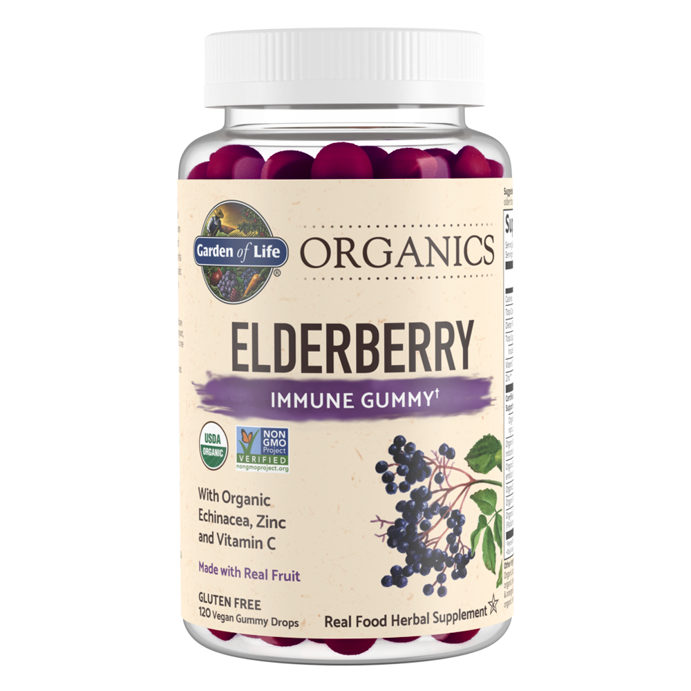 garden of life organics elderberry gummies