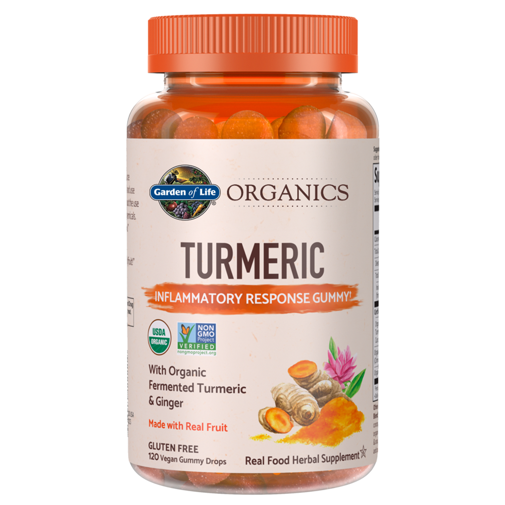 garden of life organics turmeric inflammatory response gummy