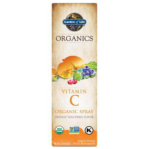 garden of life organics vitamin c spray orange