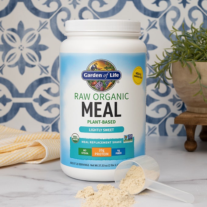 Organic meal replacement shake