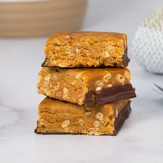 Peanut Butter Chocolate Protein Bars