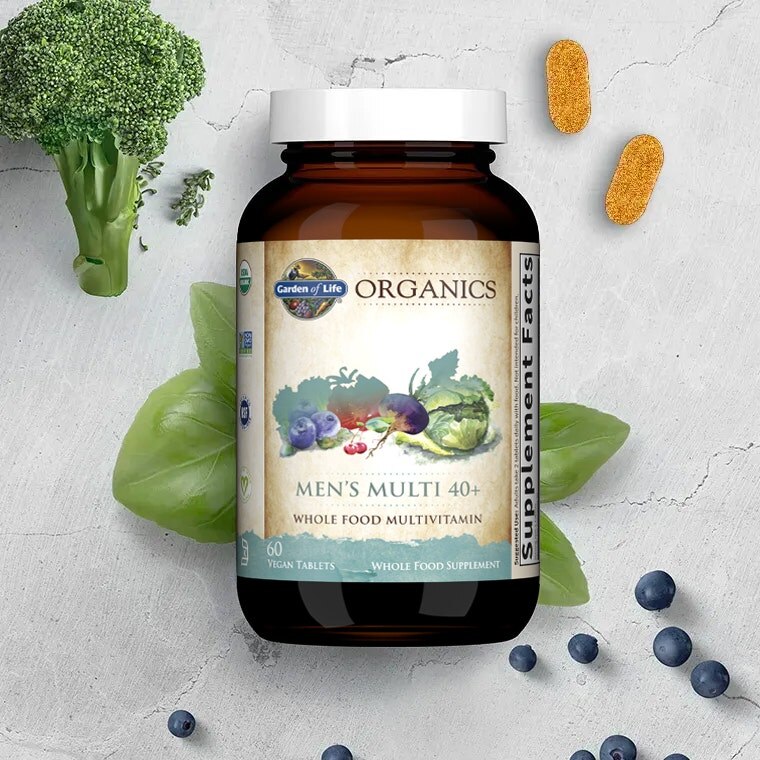 Multivitamin for Men over 40 Garden of Life
