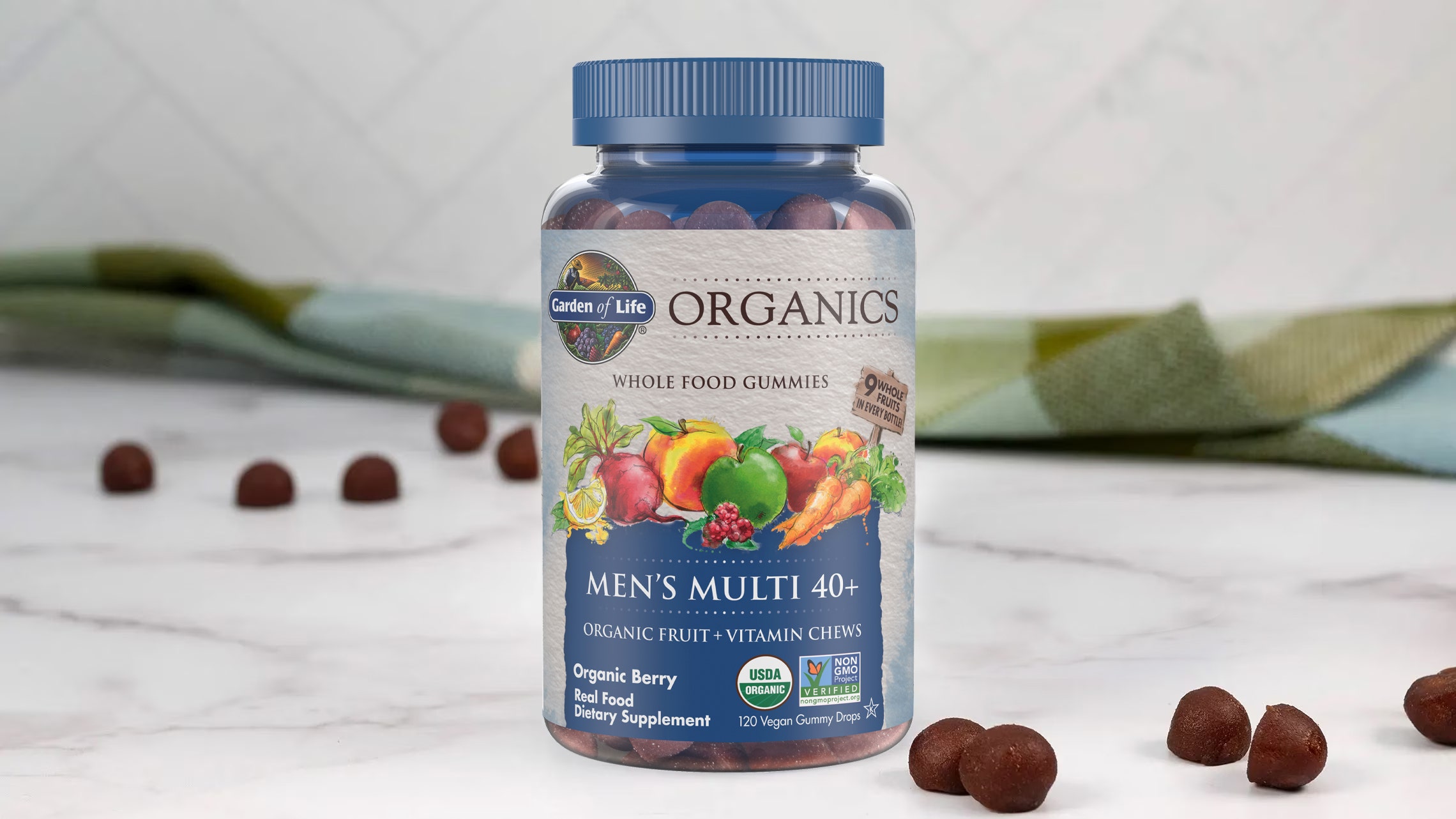 Multivitamin Gummies for Men 40+