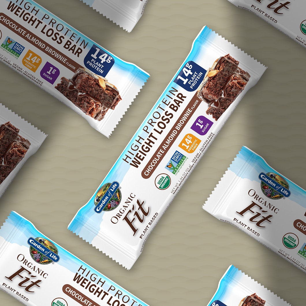 Chocolate Almond Brownie Protein Bars 