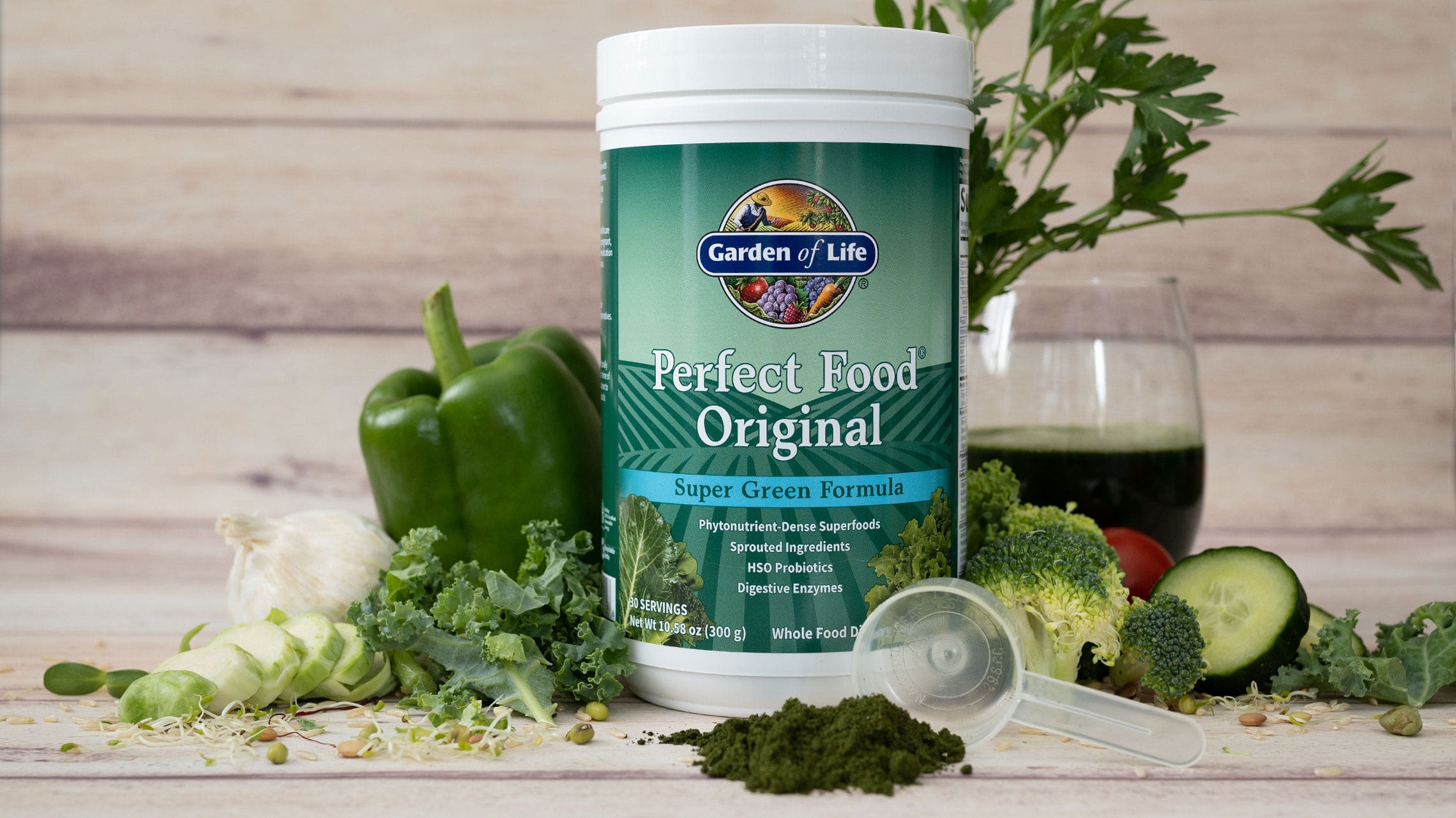 Powdered Greens Supplement 