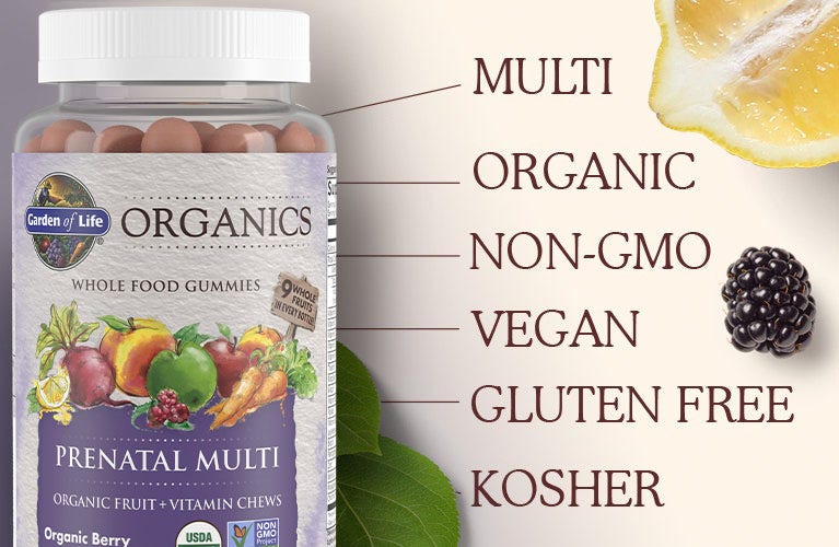 vegan prenatal gummies