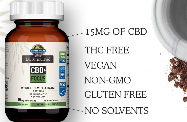 thc free cbd dr formulated by garden of life