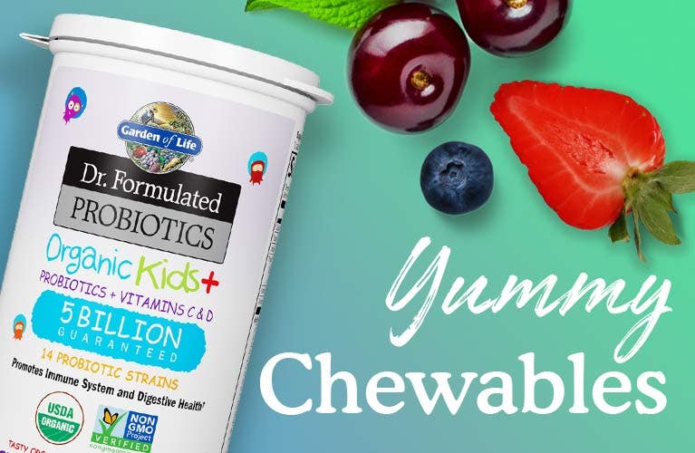 probiotic chewable berry cherry