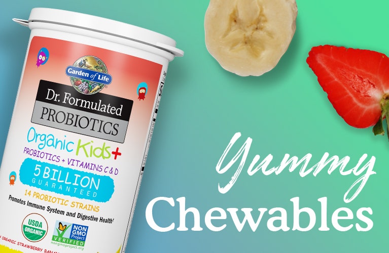 probiotic chewable strawberry banana