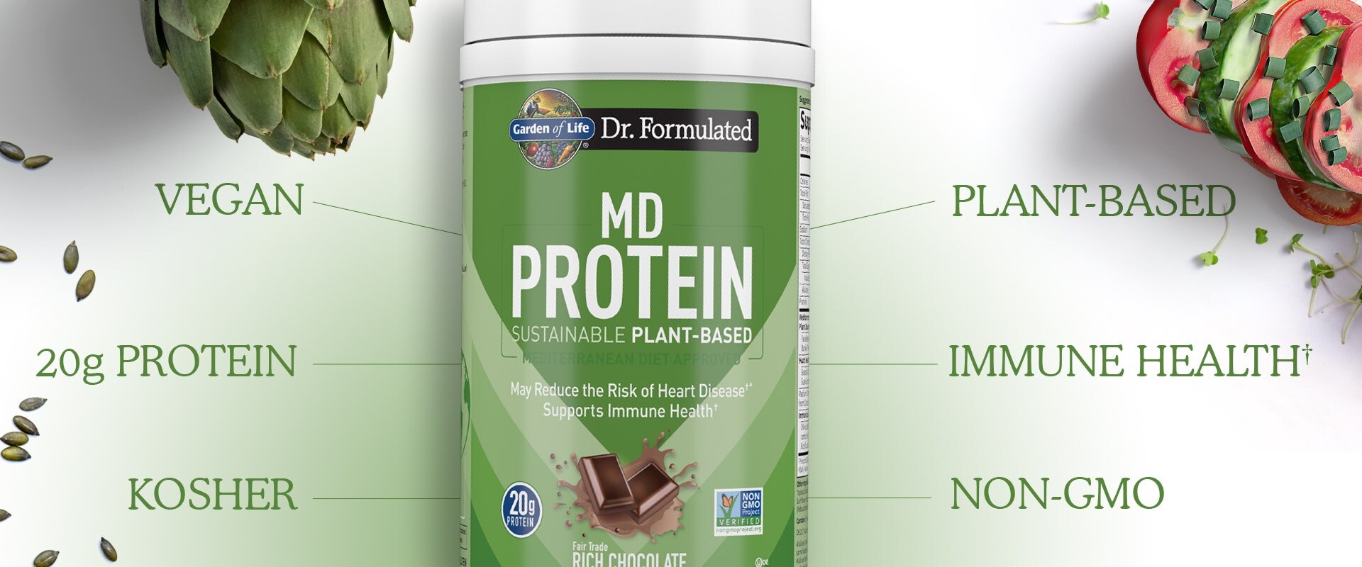 Dr Formulated MD Proteins Plant Based