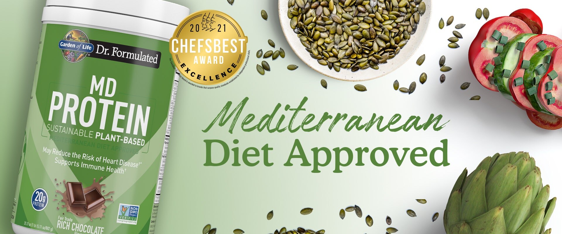 MD Proteins Plant Based Dr Formulated by Garden of Life