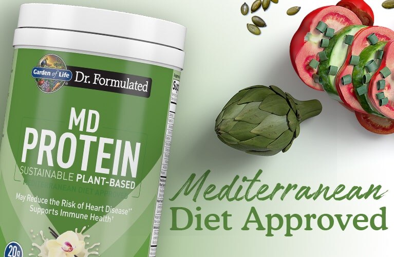 MD Proteins Plant Based Dr Formulated by Garden of Life