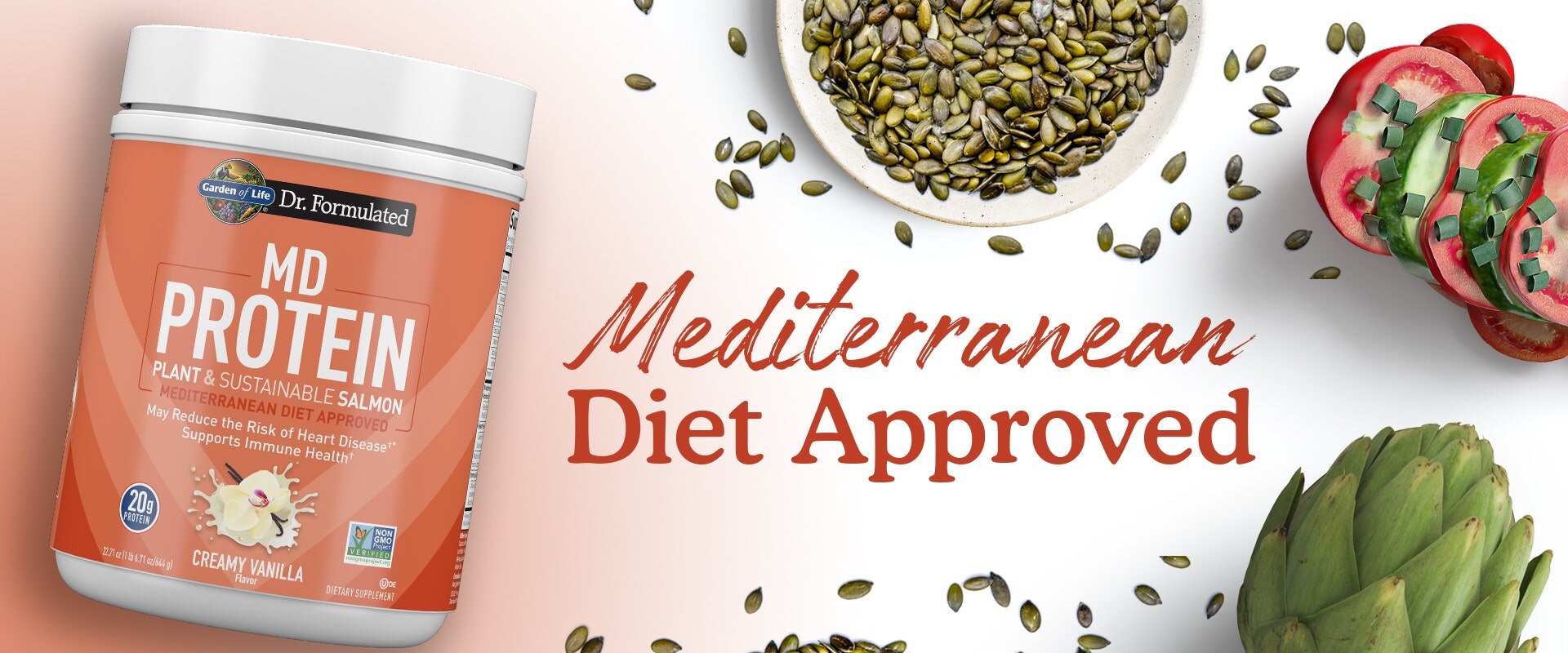 MD Proteins Salmon Dr Formulated by Garden of Life