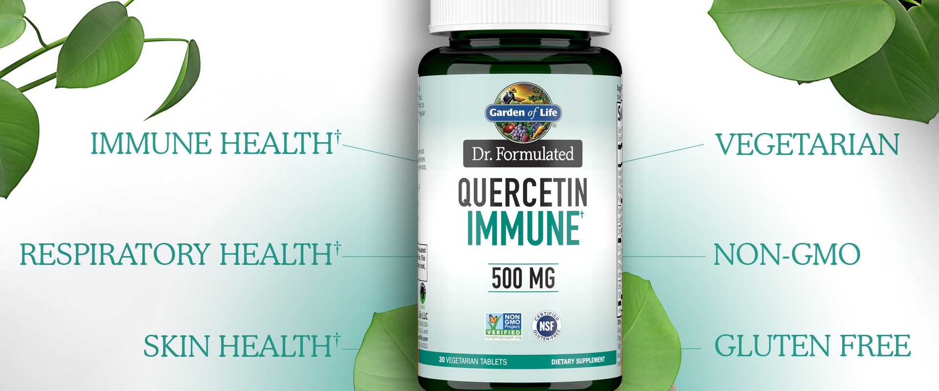 500mg Quercetin Immune