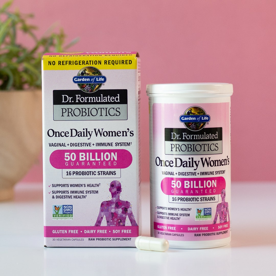 dr. formulated probiotics once daily womens