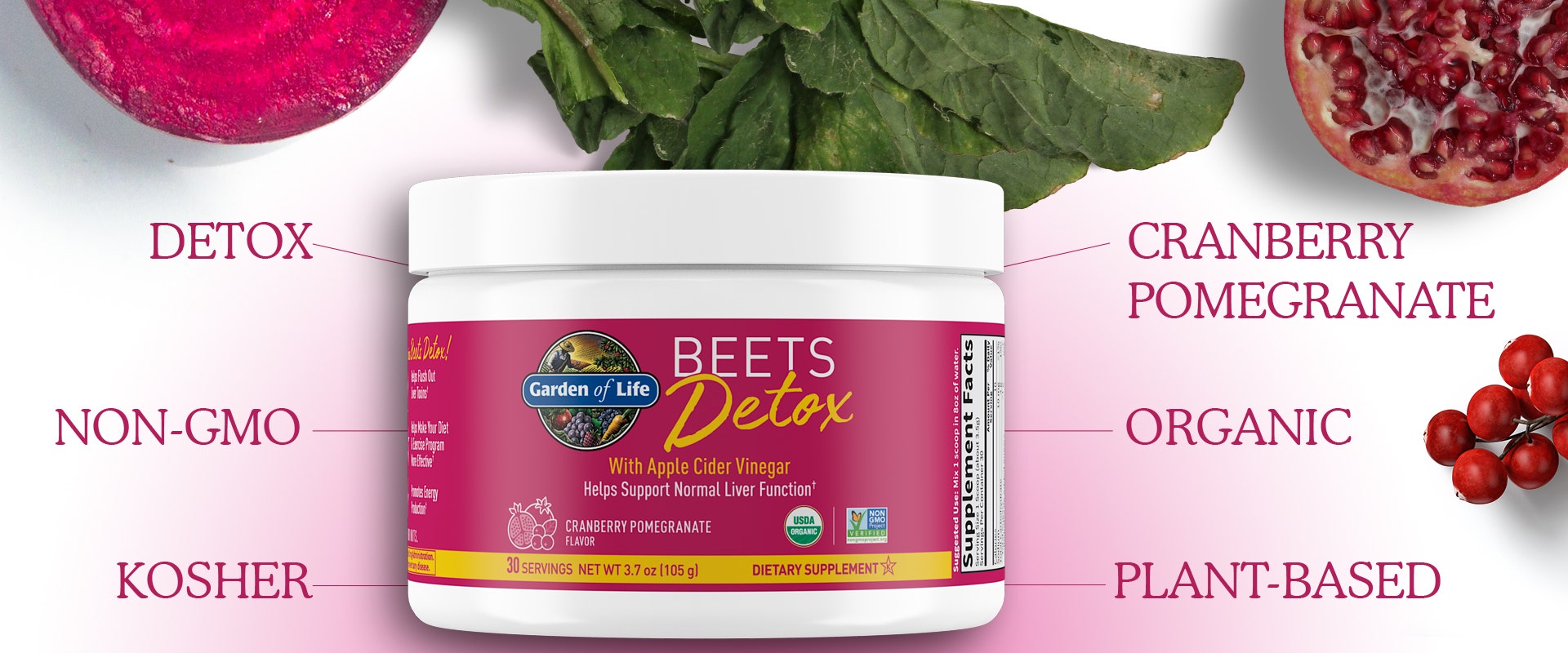 Beets Detox Cranberry Pomegranate