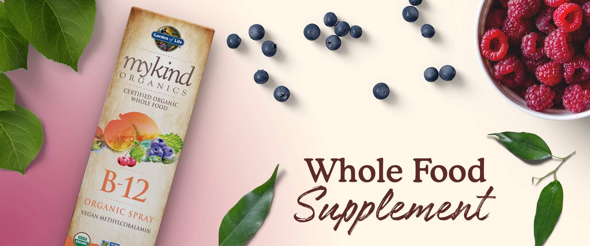 vitamin b12 spary whole food mykind by garden of life