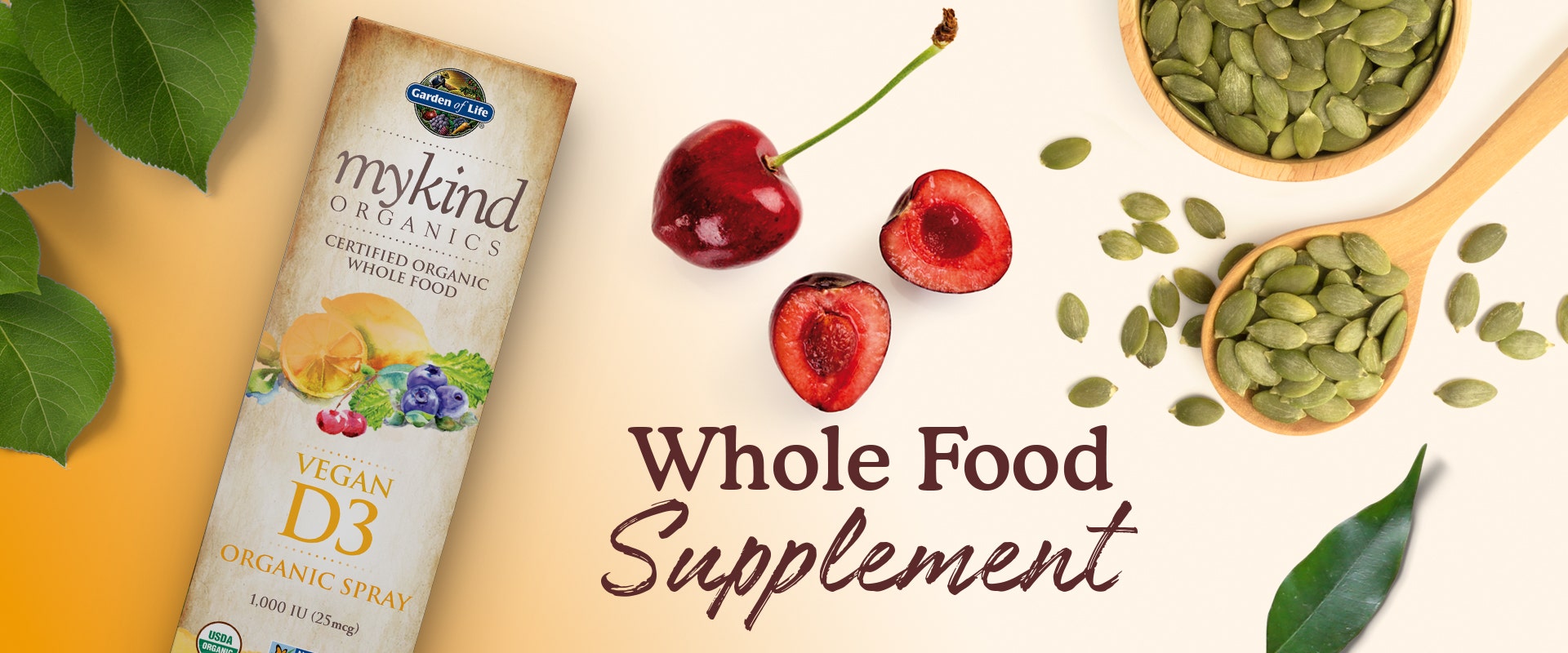 d3 spray whole food mykind by garden of life