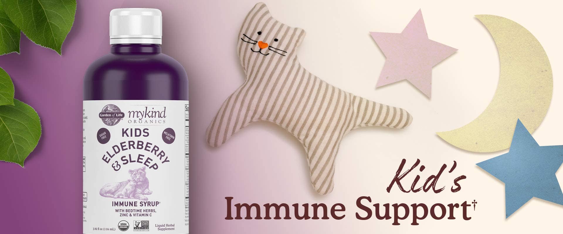 elderberry sleep for kids by mykind organics Garden of Life