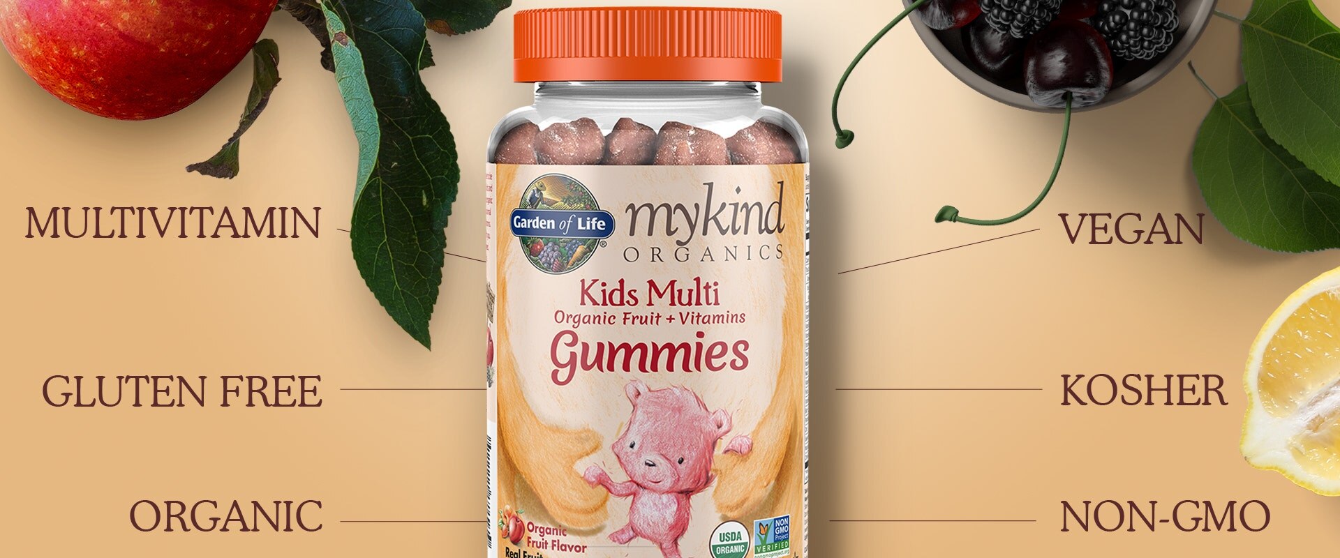 Garden of Life mykind Multi Vitamin Kids Gummies