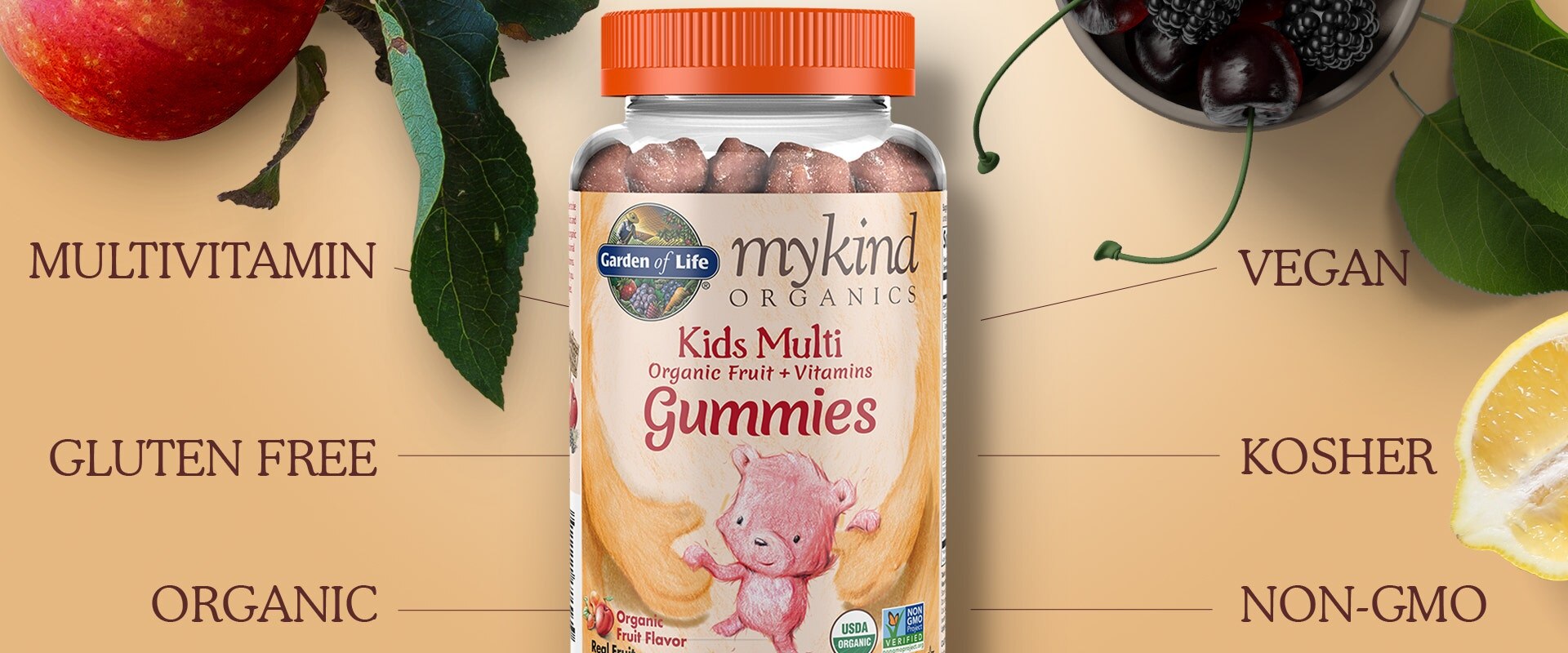 Llama Naturals: Plant-Based Multivitamin for Kids • Soverynn