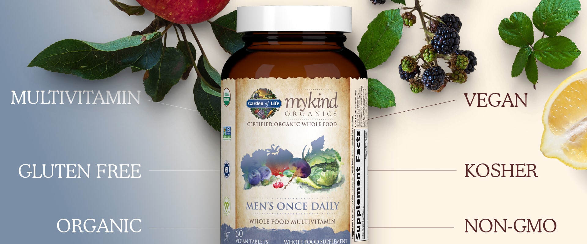 Garden of Life mykind Vitamin Mens Once Daily