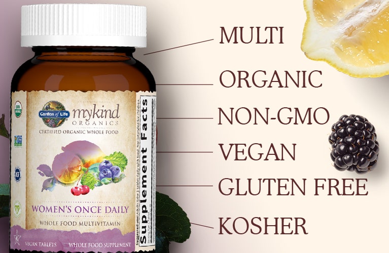 Garden of Life mykind Organics Women's Once Daily