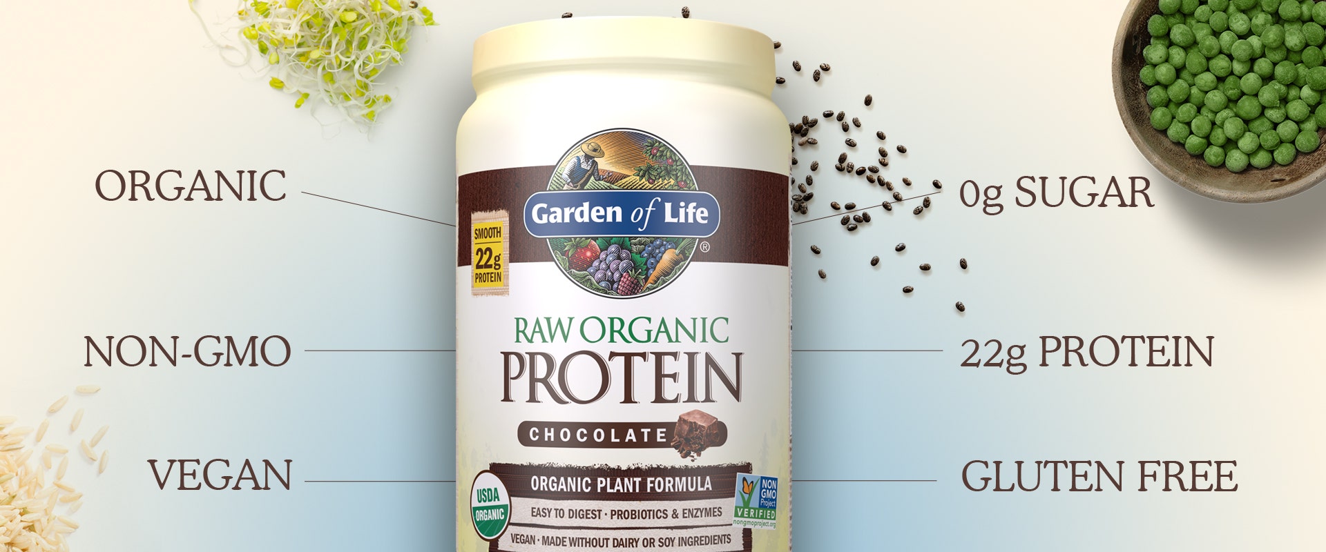 Raw Organic Protein Powder