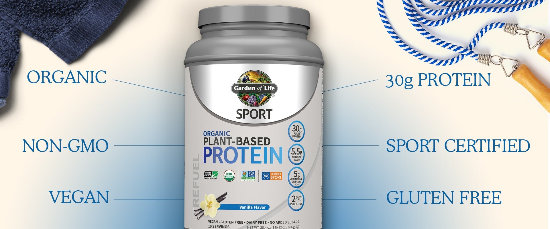 SPORT Organic Plant-Based Protein