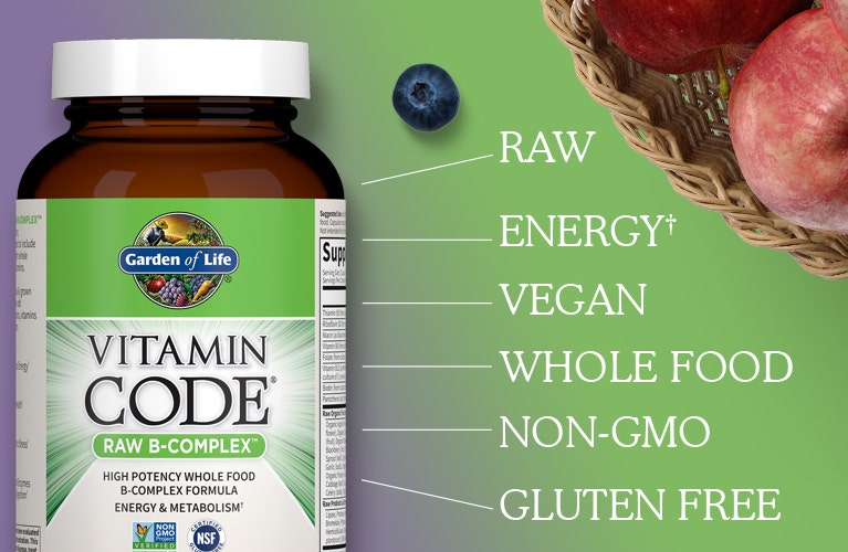 Vitamin Code Raw B-Complex Capsules