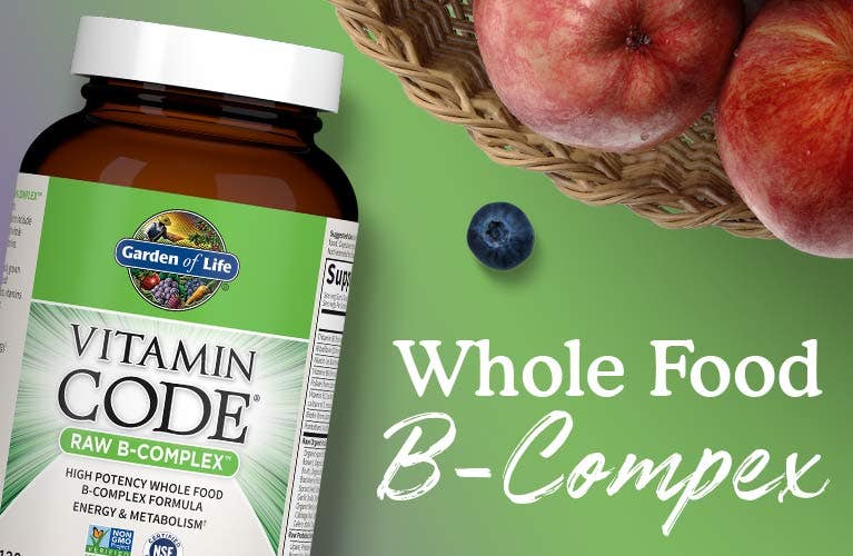 B-Complex Vitamin Code Raw Capsules