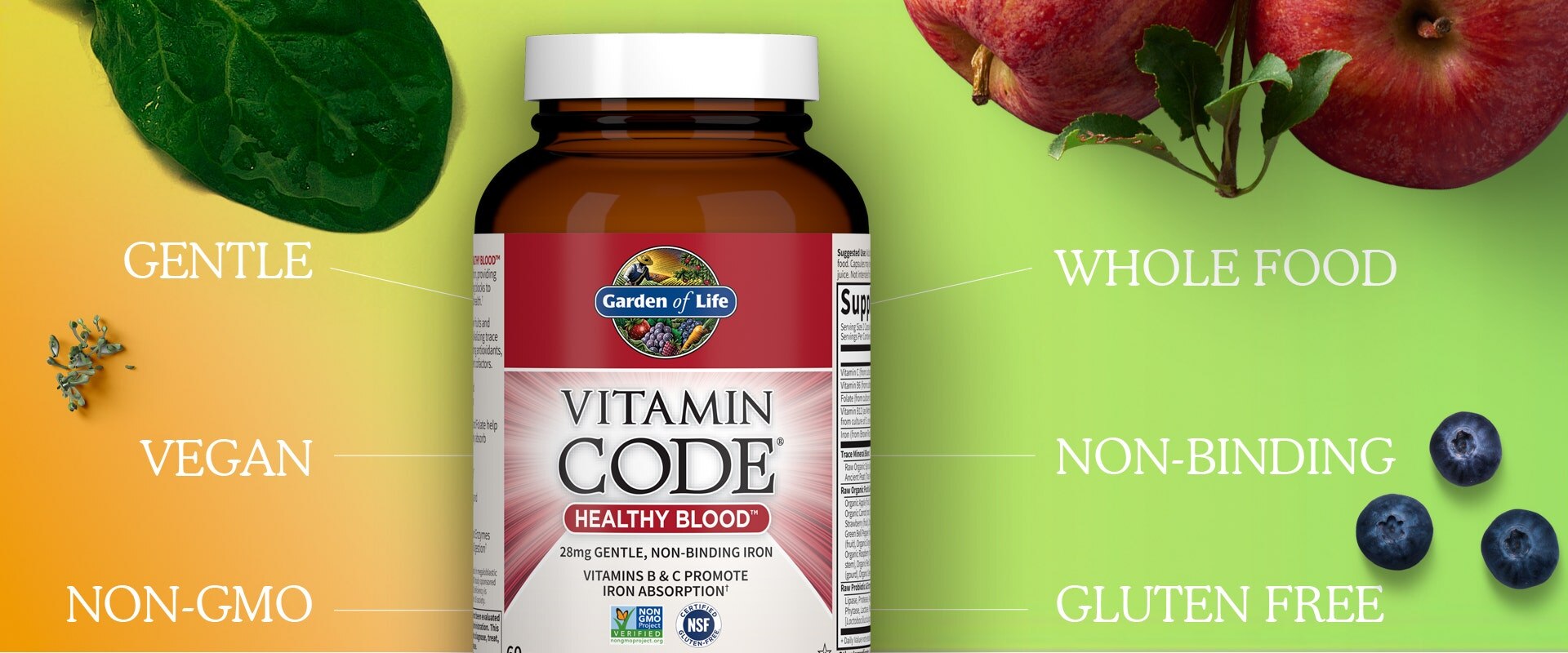 Healthy Blood Vitamin by Garden of Life Vitamin Code