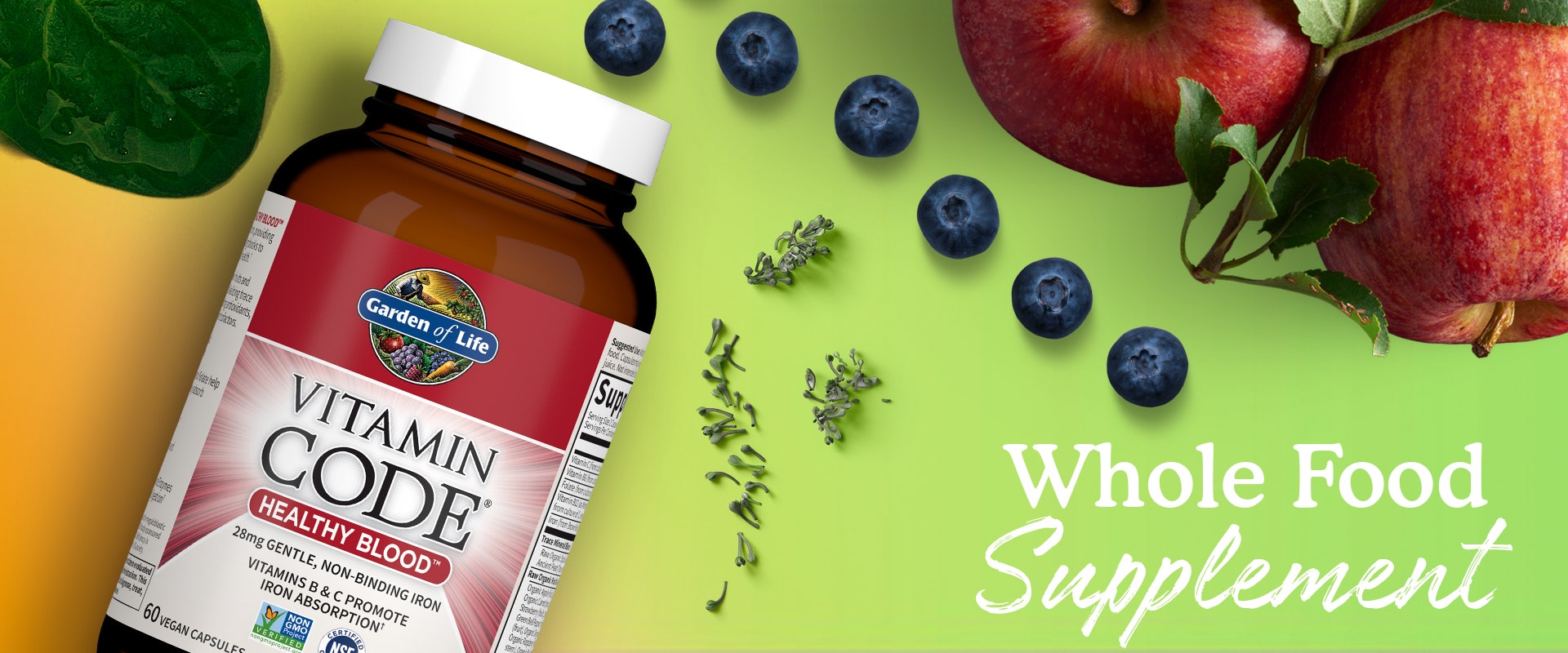 healthy blood vitamin by garden of life vitamin code