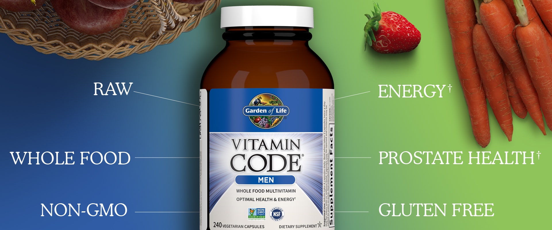 Mens multi vitamin by Garden of Life Vitamin Code