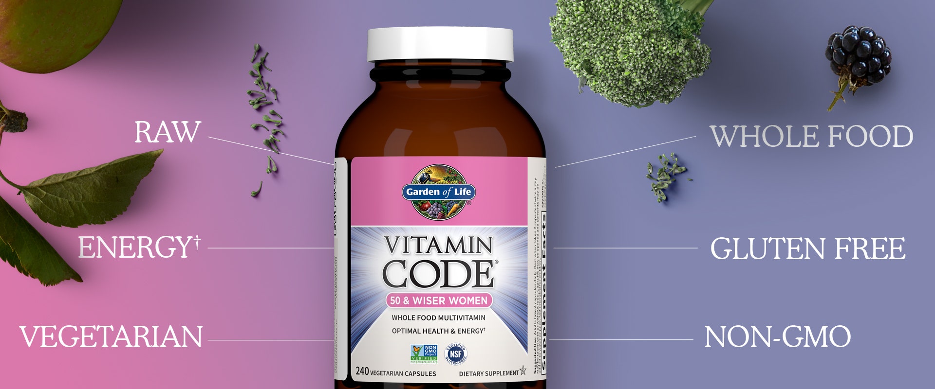 garden of life 50 and wiser vitamins