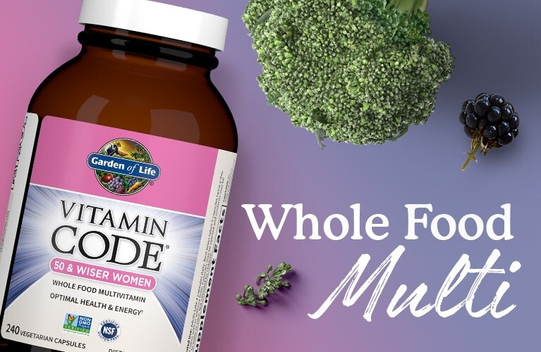 Multi Vitamin Vitamin Code Women 50 and Wiser Garden of Life
