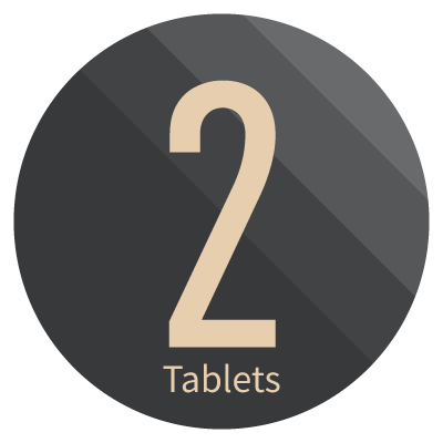 brain supplement pack 2 tablets