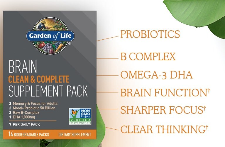 brain supplement pack